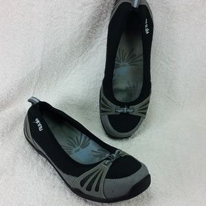 Anhu Shoes gray ballet flat outdoor fitness yoga